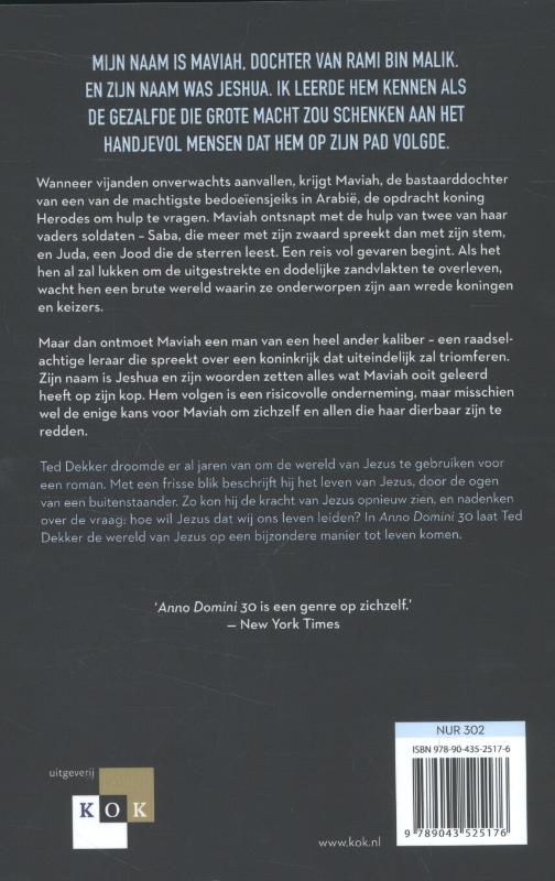 Achterkant van Anno Domini 30