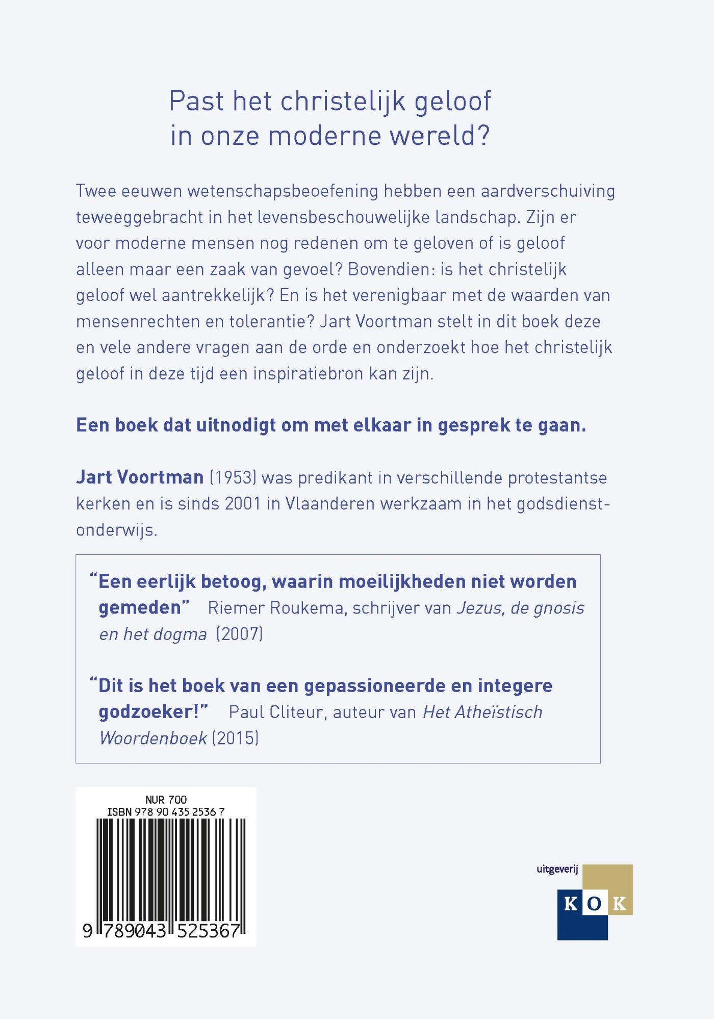 Achterkant van Open geloven