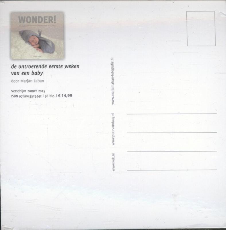 Achterkant van Wonder!