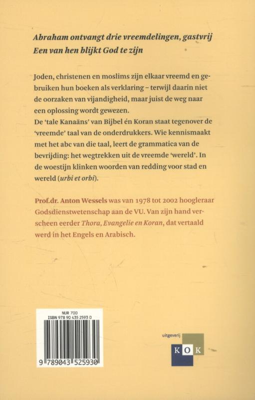 Achterkant van 't Is een vreemdeling zeker