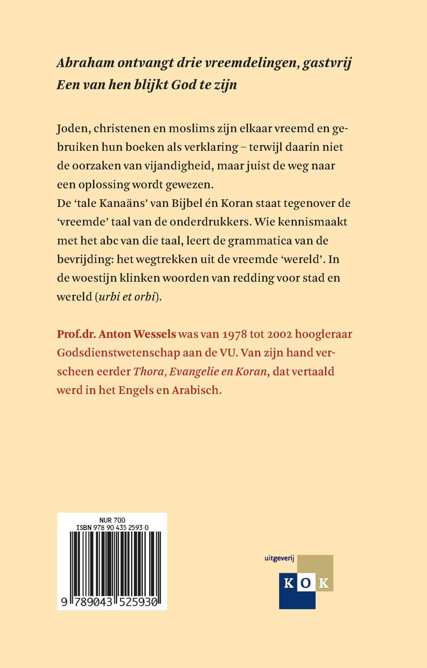 Achterkant van 't Is een vreemdeling zeker