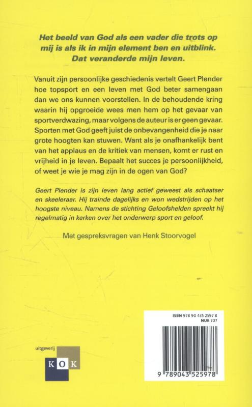 Achterkant van Geloven in topsport