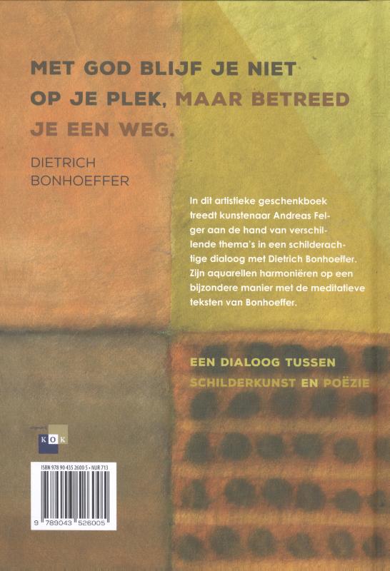 Achterkant van Door goede machten trouw en stil omgeven