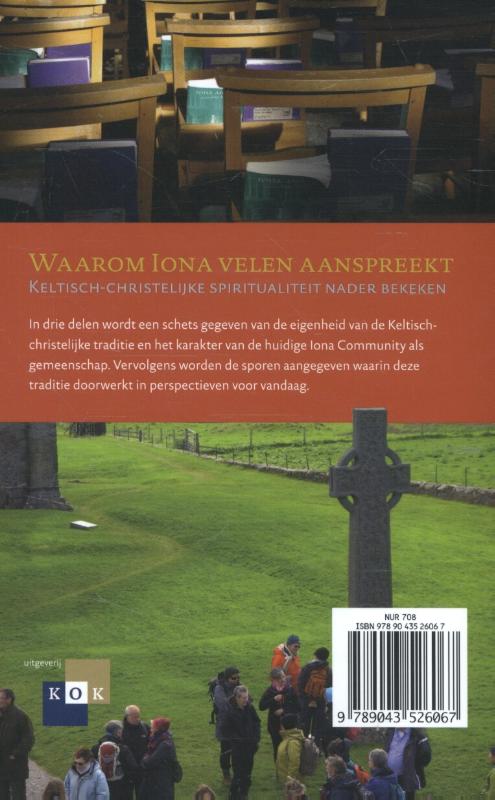 Achterkant van In de traditie van Iona