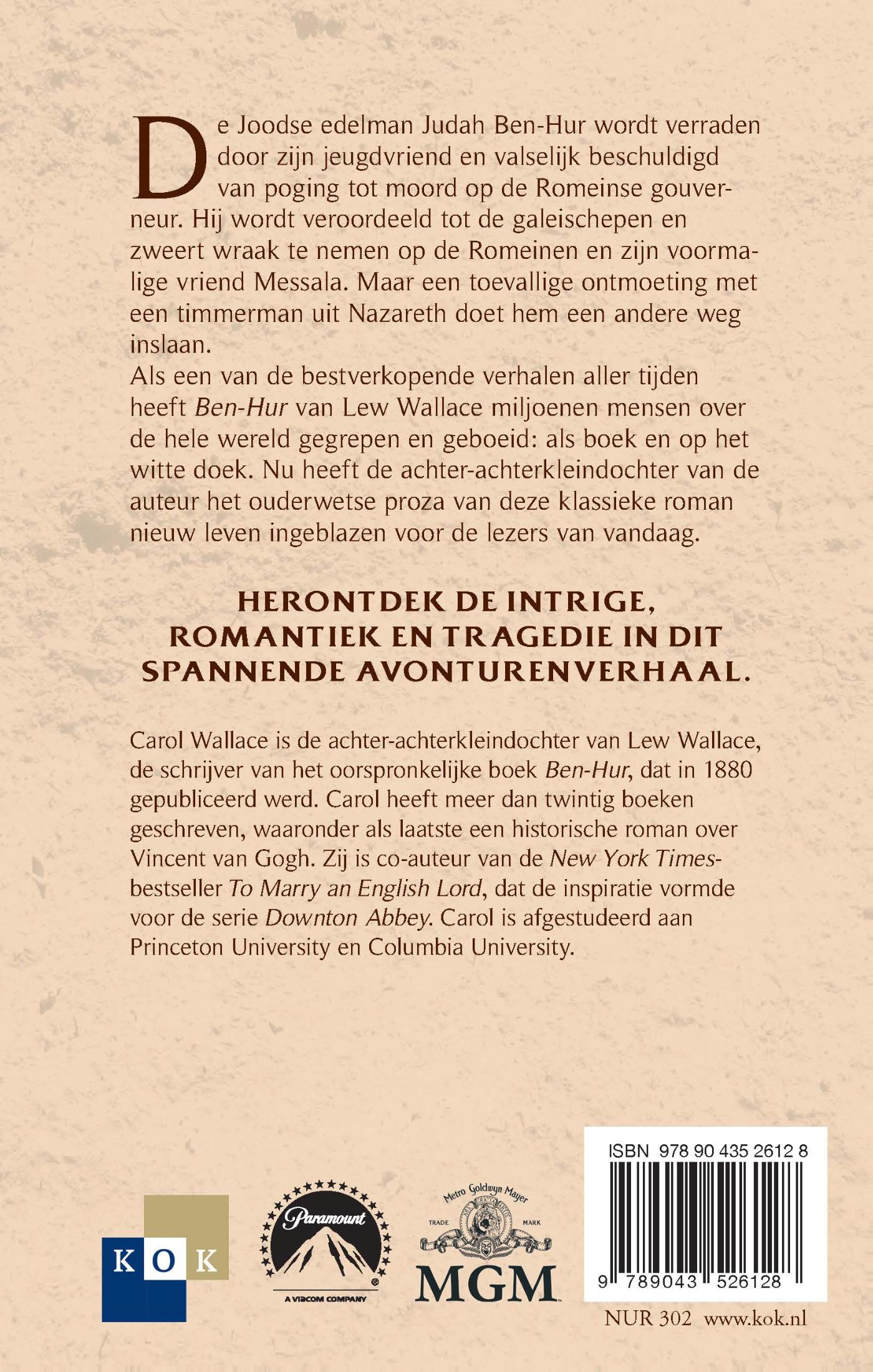 Achterkant van Ben-Hur