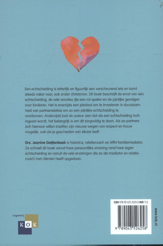 Achterkant van Als het leven ons scheidt