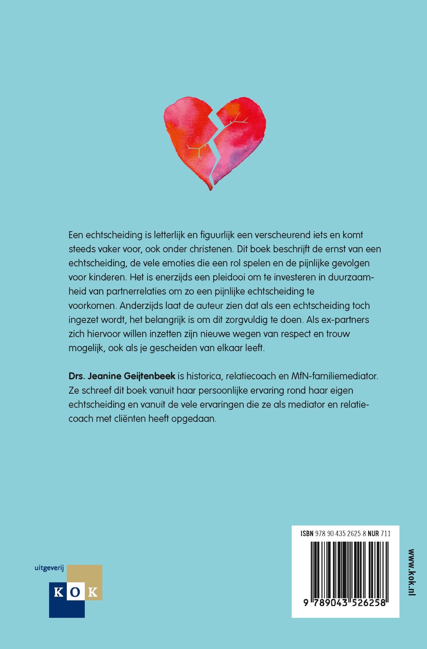 Achterkant van Als het leven ons scheidt