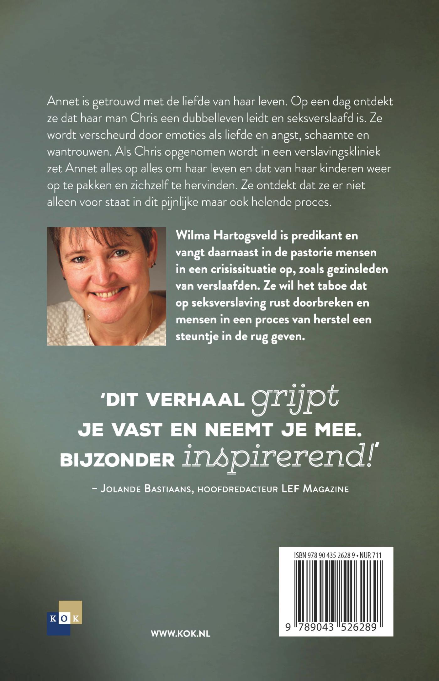 Achterkant van Wek mijn zachtheid weer