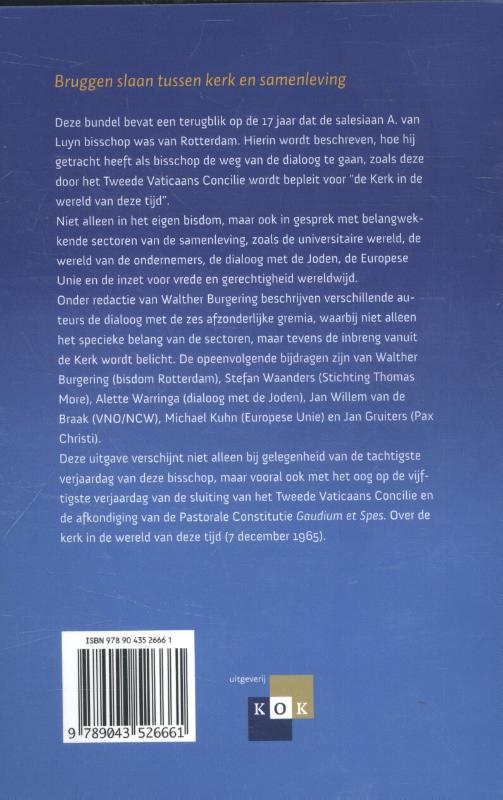 Achterkant van De weg van de dialoog