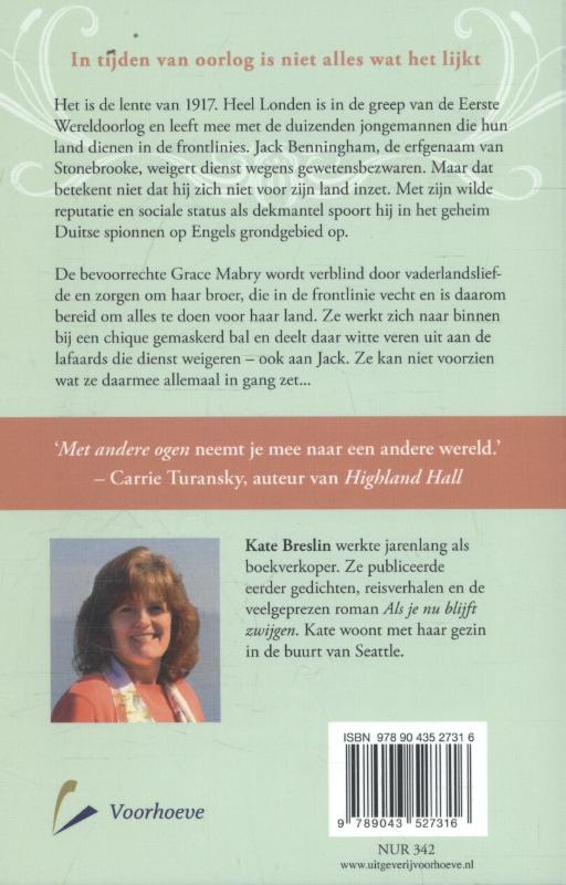 Achterkant van Met andere ogen