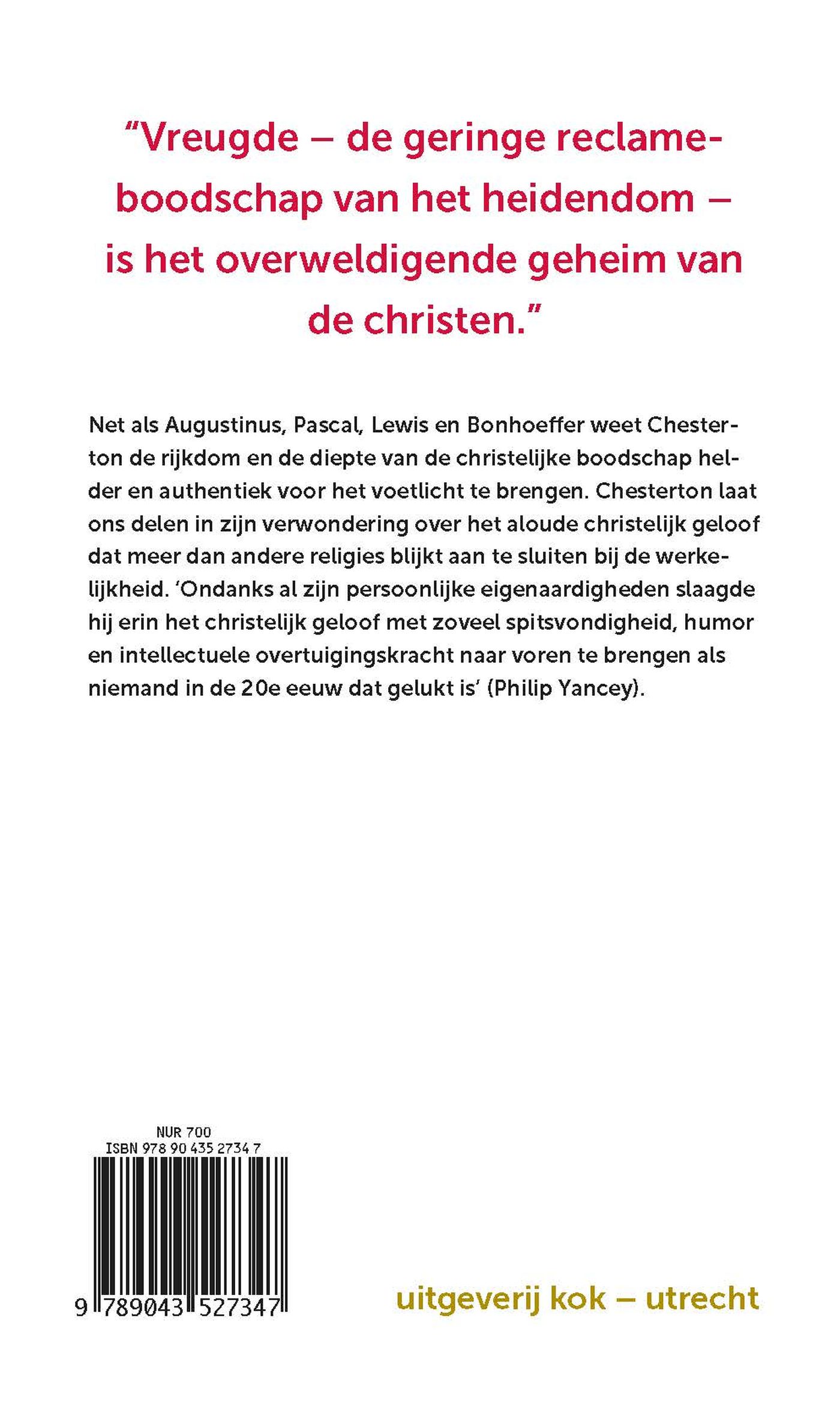 Achterkant van Orthodoxie