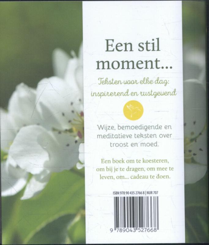 Achterkant van Troost & moed