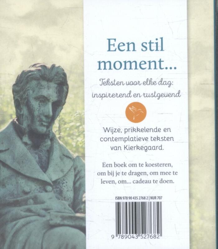 Achterkant van Kierkegaard
