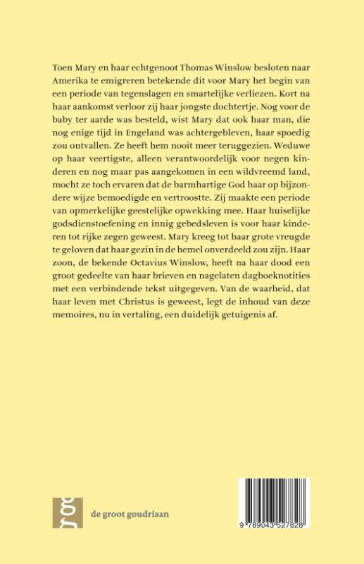 Achterkant van Leven met Christus
