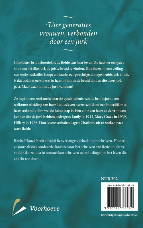 Achterkant van De bruidsjurk