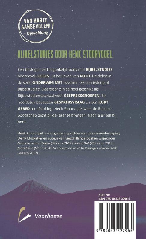 Achterkant van Onderweg met Ruth