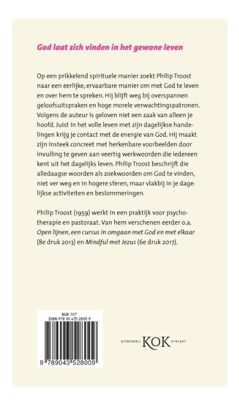 Achterkant van Gewoon God