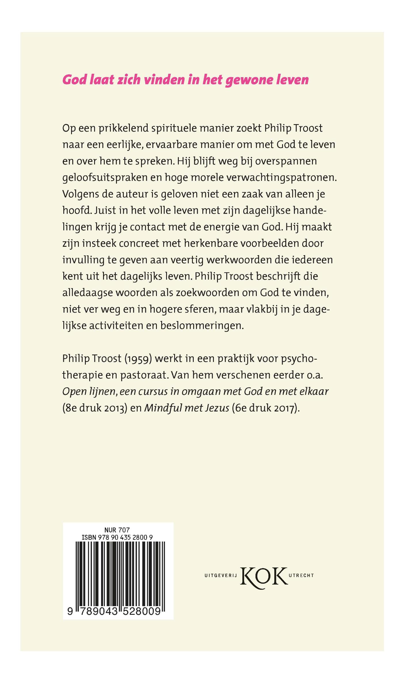 Achterkant van Gewoon God