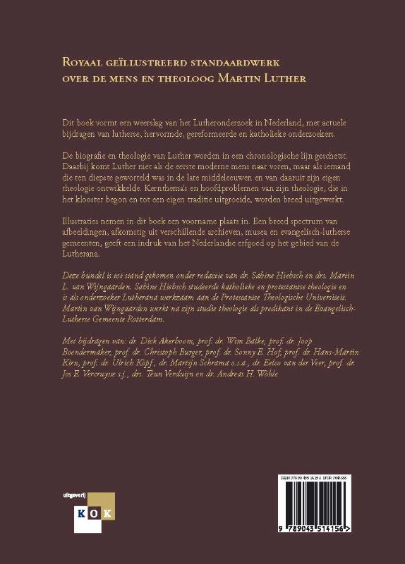 Achterkant van Luther, zijn leven, zijn werk
