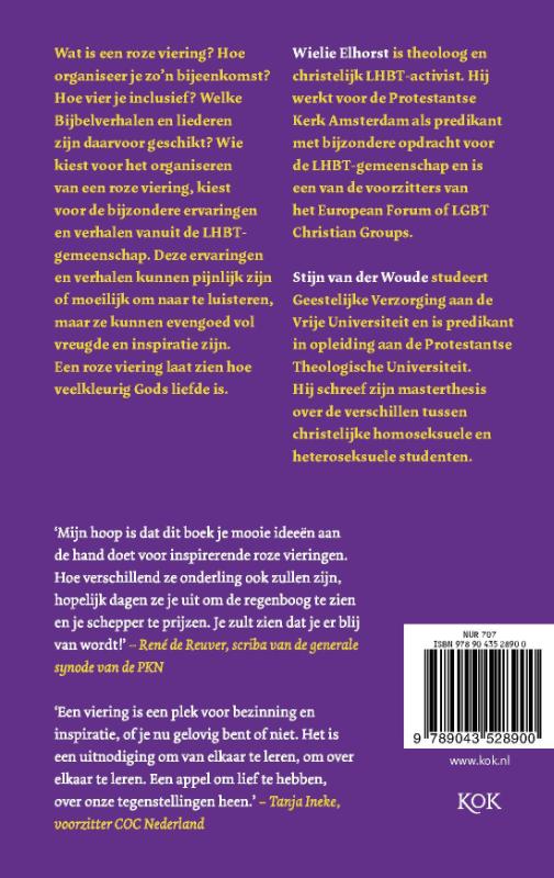 Achterkant van Zie de regenboog en prijs zijn maker