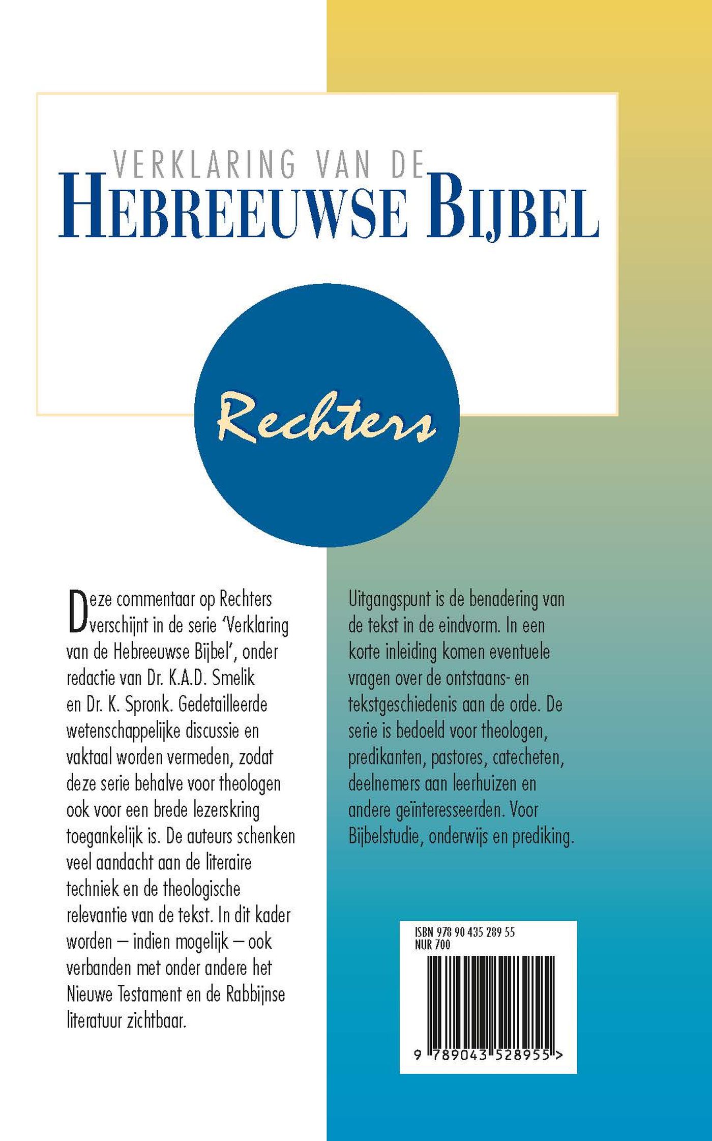Achterkant van Rechters
