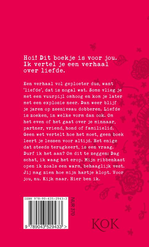 Achterkant van Alle bloemen zijn op weg naar jou