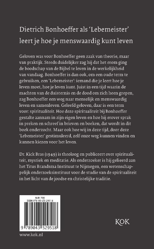 Achterkant van Voor het leven