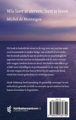 Achterkant van Dichtbij de horizon