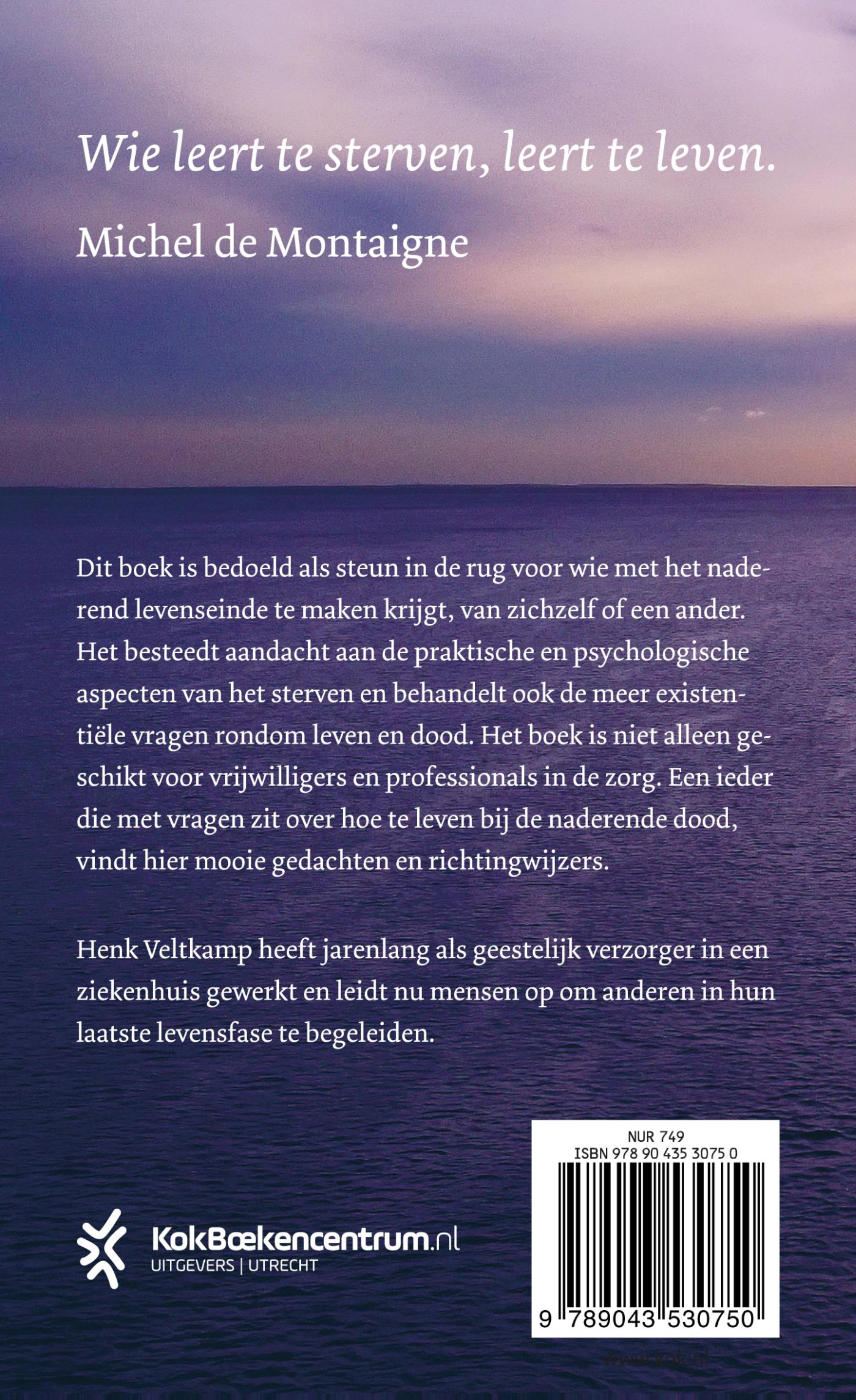 Achterkant van Dichtbij de horizon