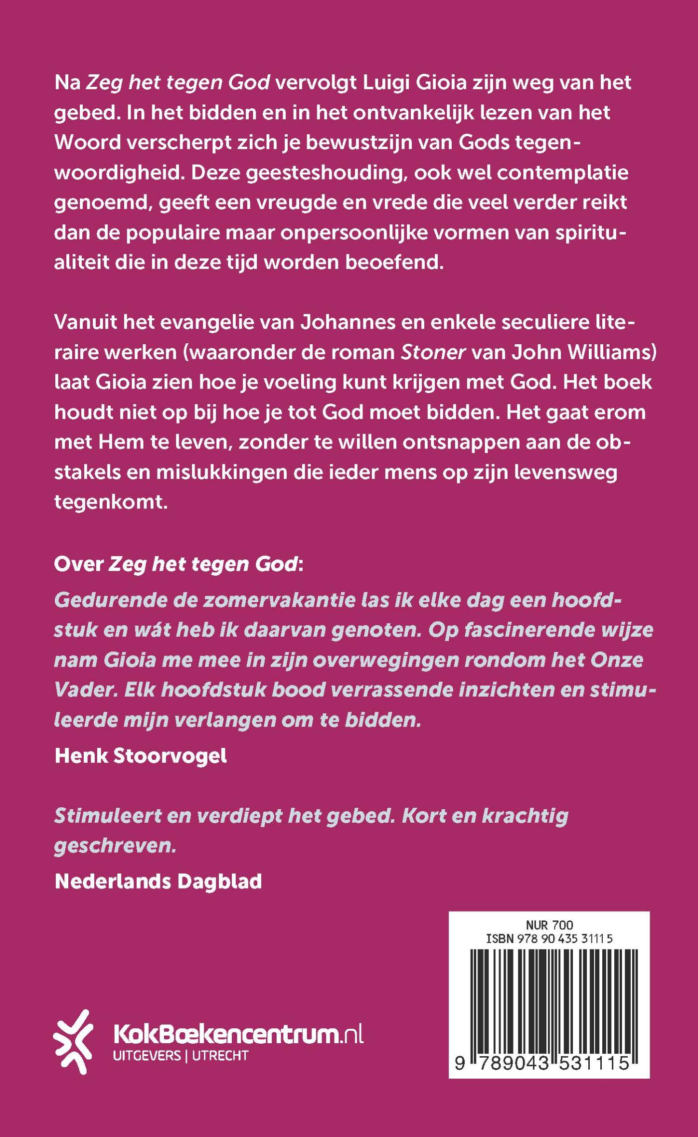 Achterkant van Aangeraakt door God