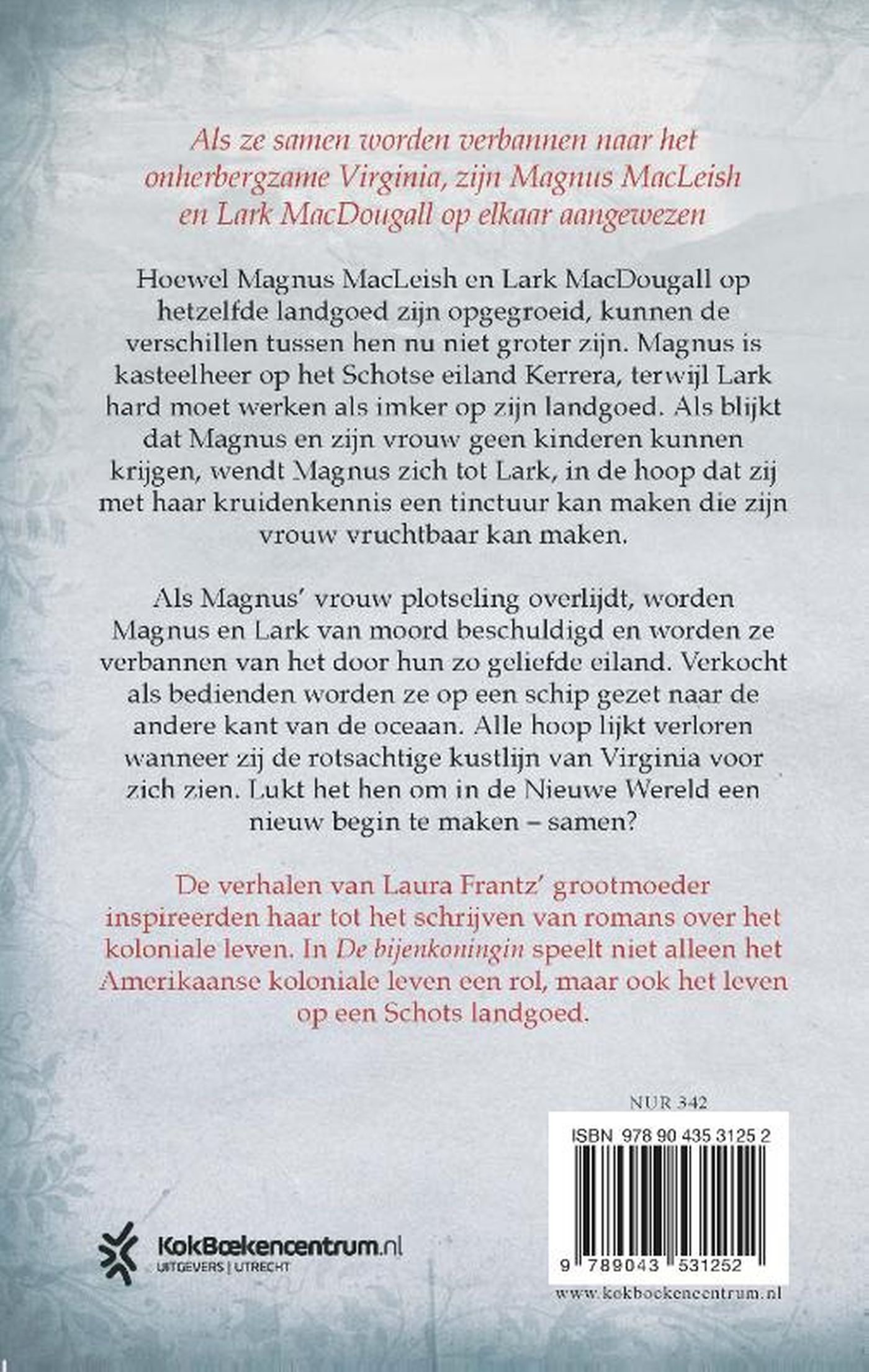 Achterkant van De bijenkoningin