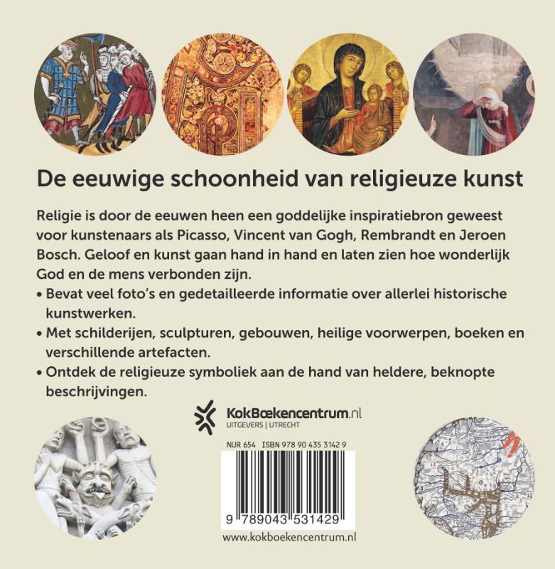 Achterkant van Religieuze kunst en cultuur in 100 beelden