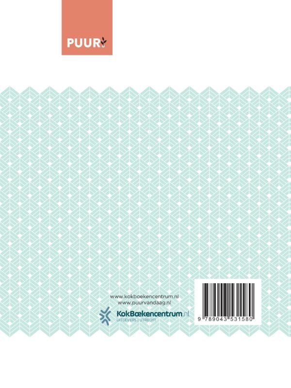 Achterkant van PUUR! Familyplanner 2020
