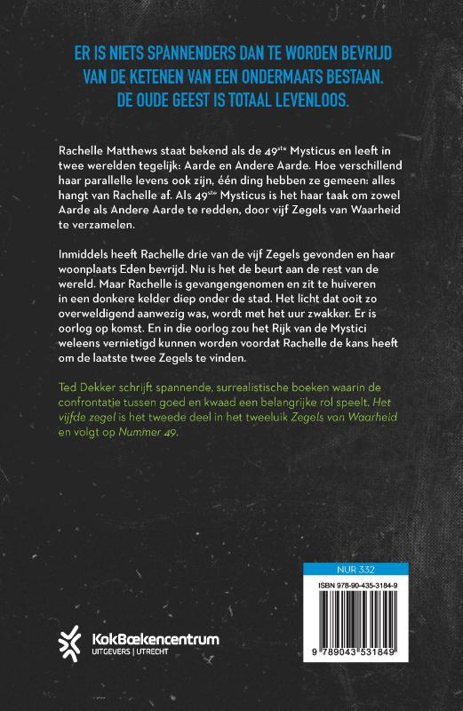 Achterkant van Het vijfde zegel