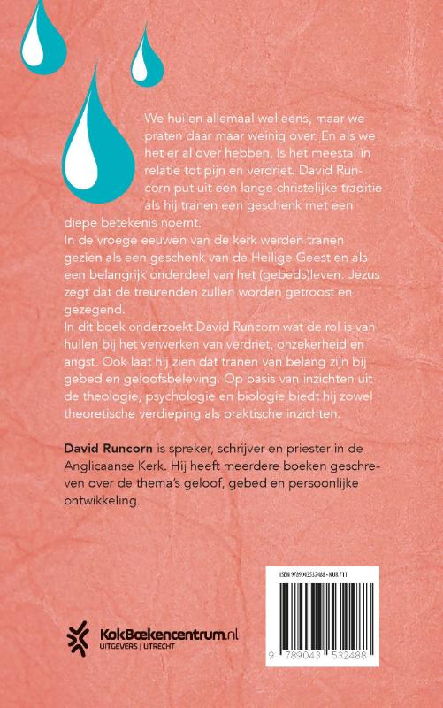 Achterkant van De taal van tranen