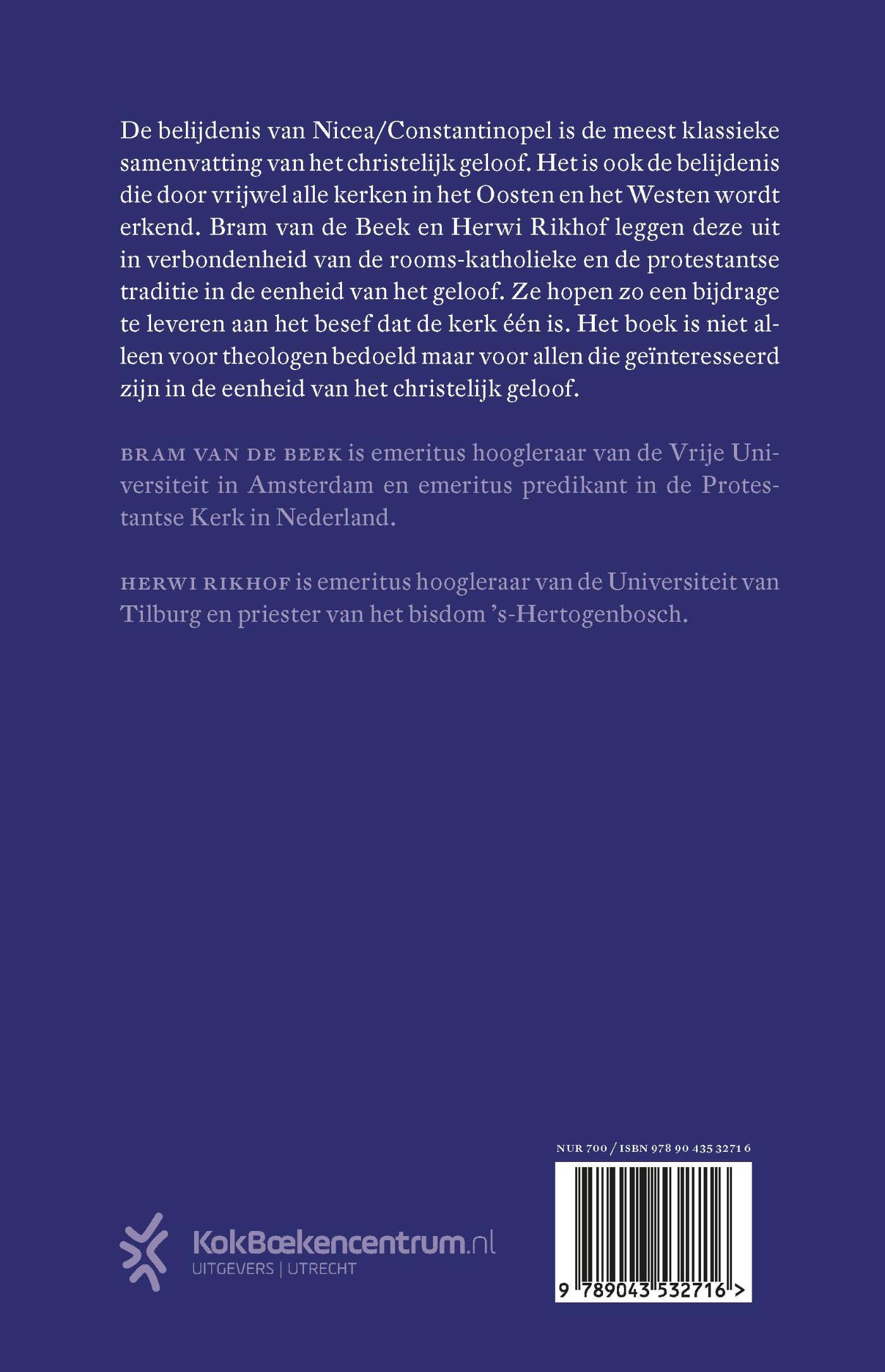Achterkant van Wij geloven