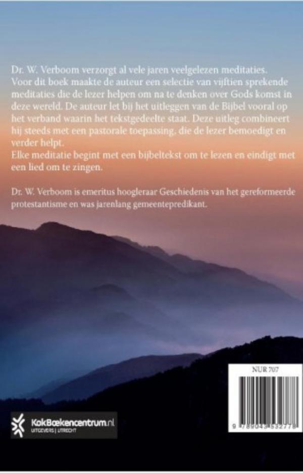 Achterkant van Die dag zal zeker komen