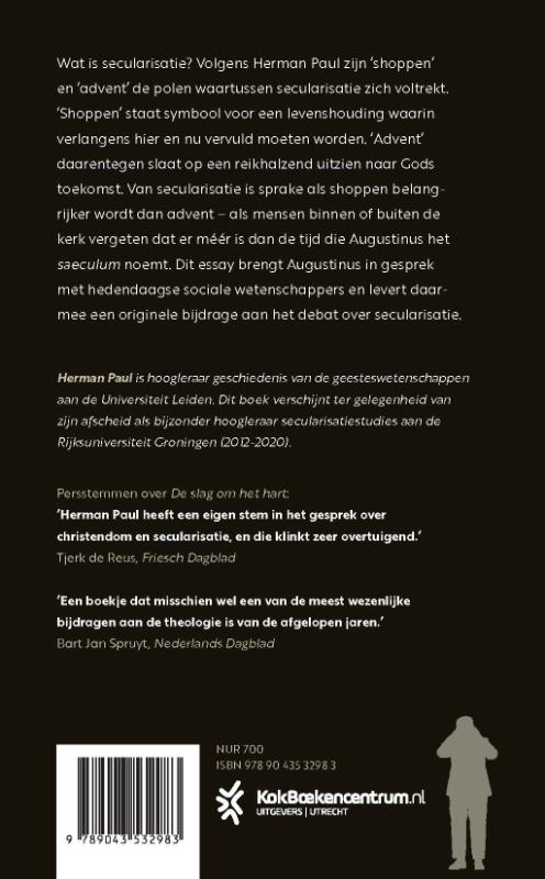 Achterkant van Shoppen in advent