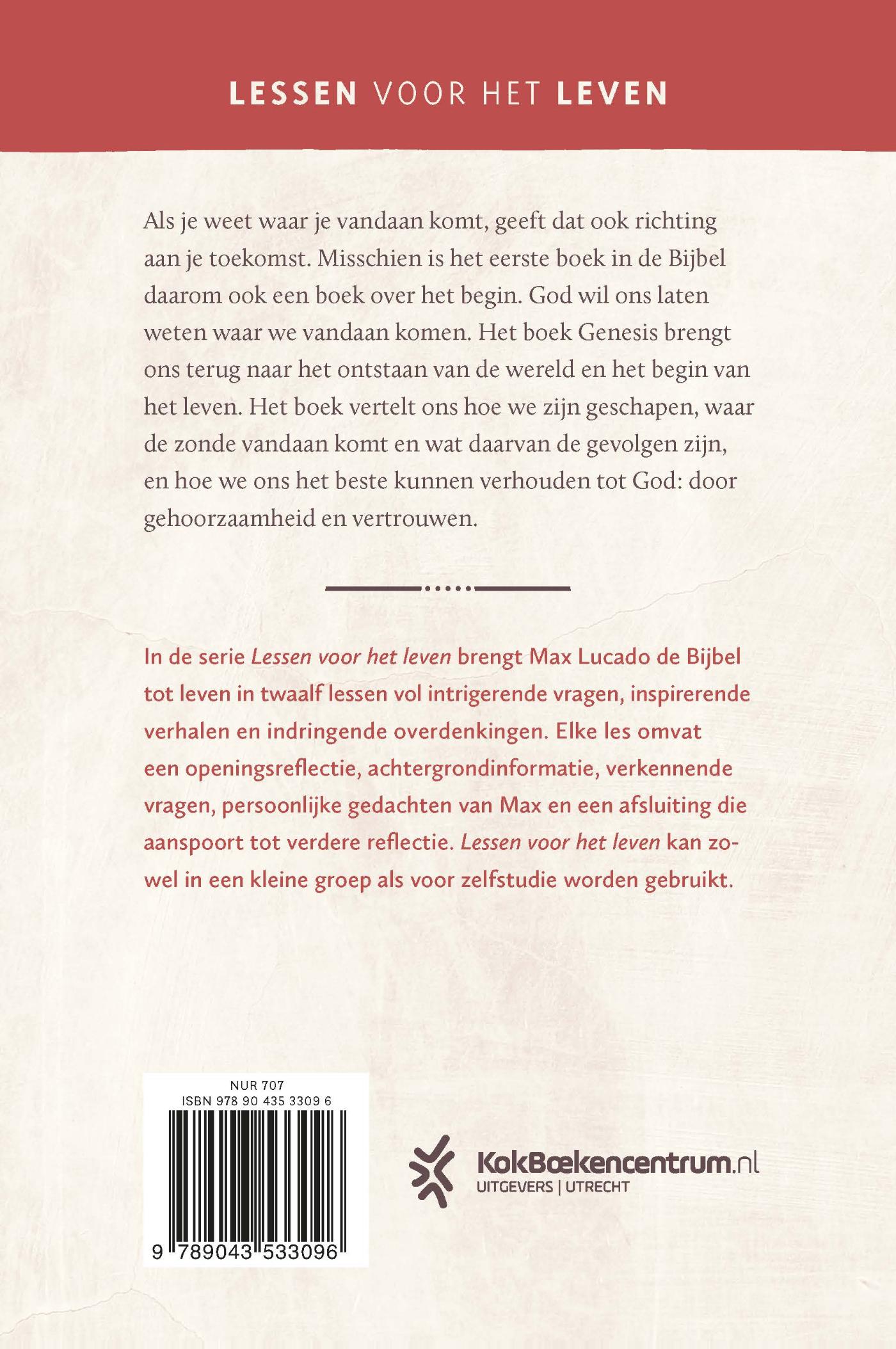 Achterkant van Genesis