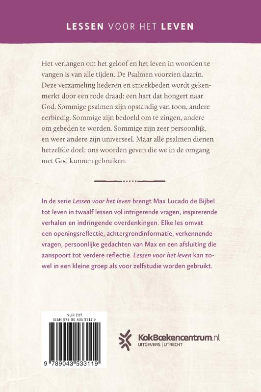 Achterkant van Psalmen