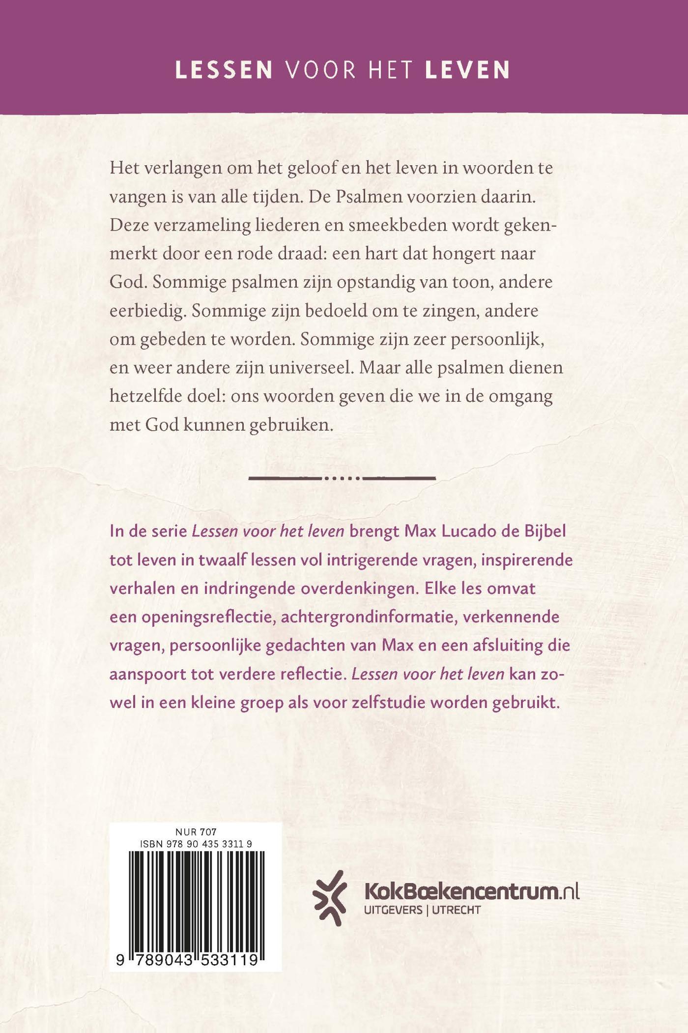 Achterkant van Psalmen