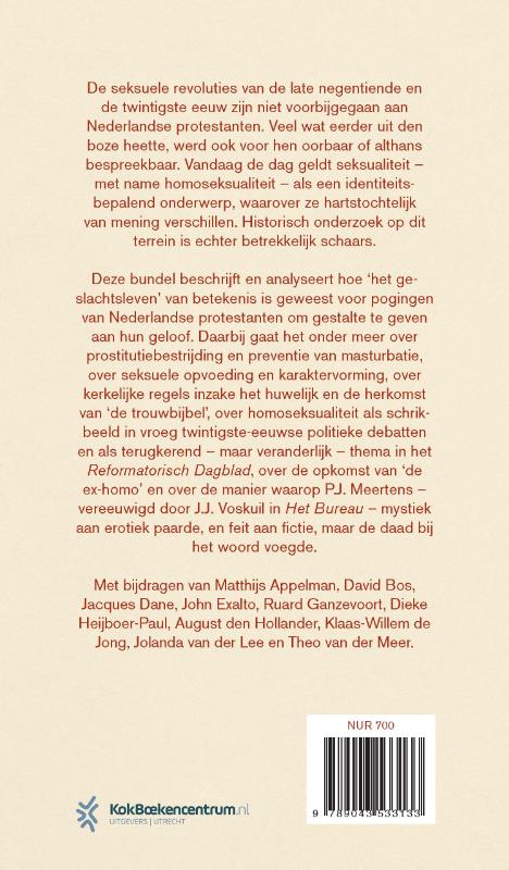 Achterkant van Genot en gebod