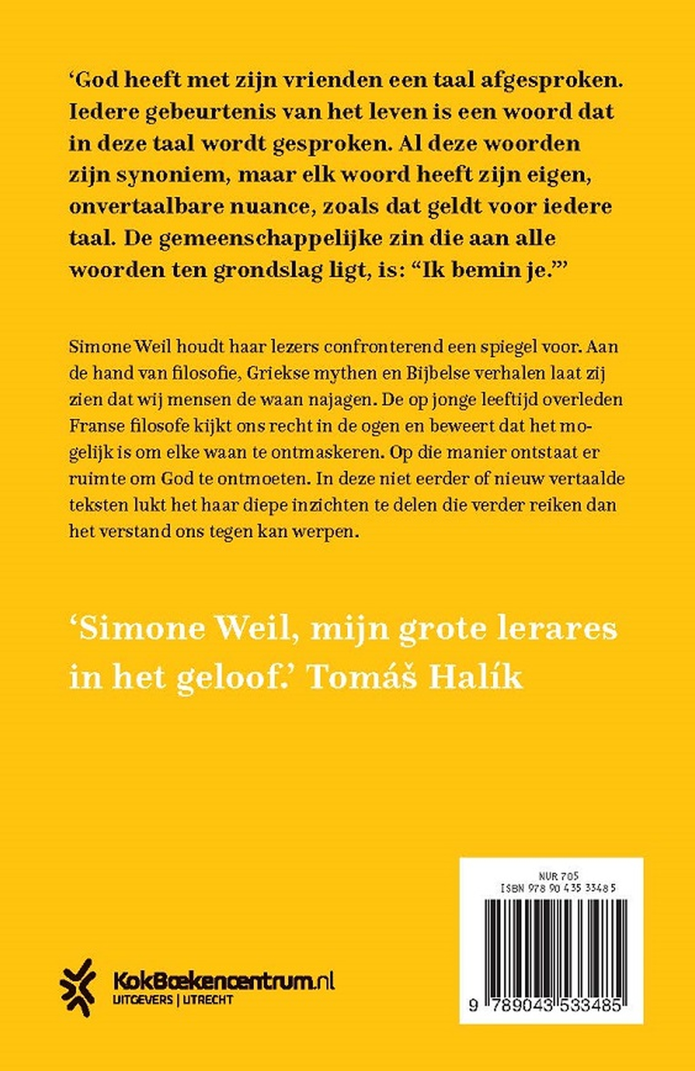 Achterkant van Liefde is licht