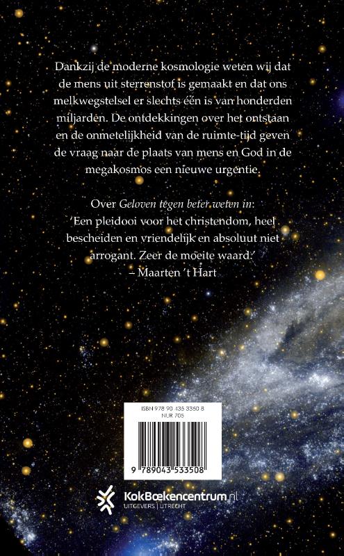 Achterkant van Uit sterrenstof gemaakt