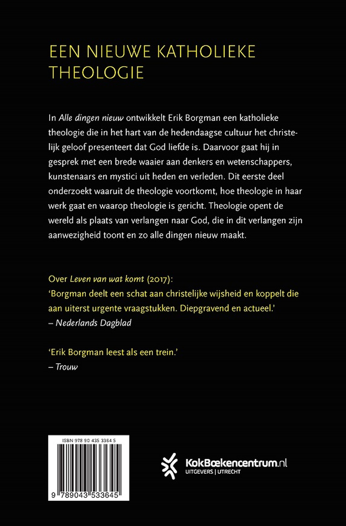 Achterkant van Alle dingen nieuw I: Inleiding en Invocatio
