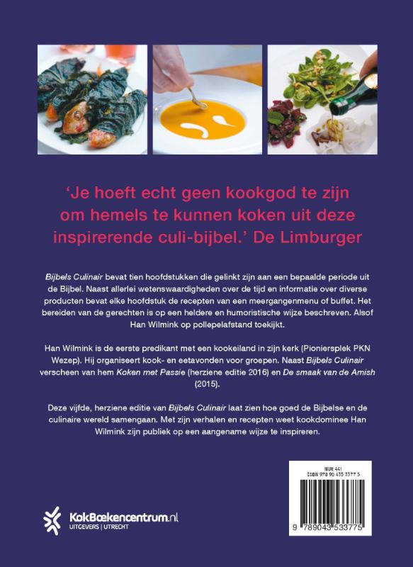 Achterkant van Bijbels culinair
