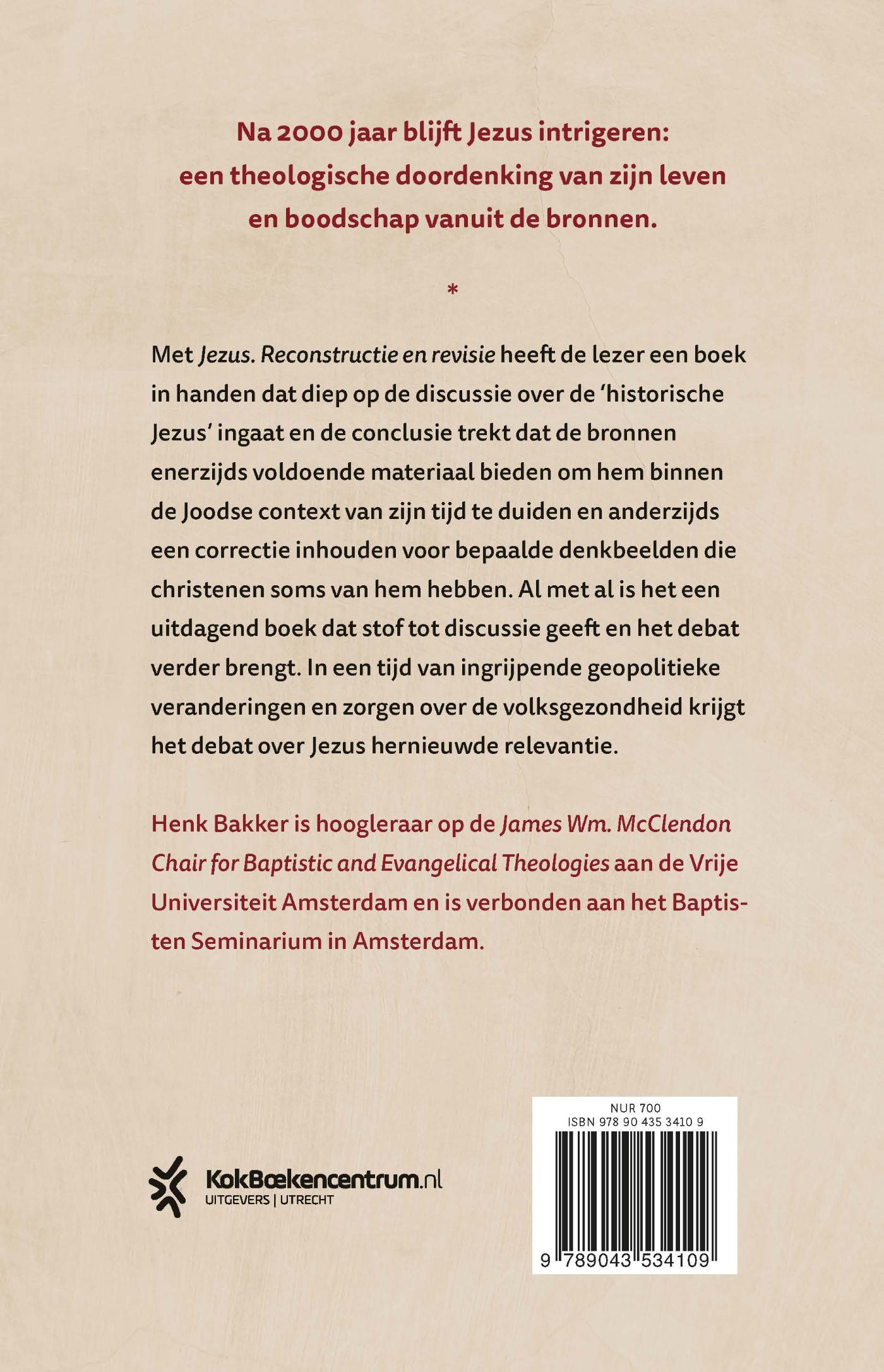 Achterkant van Jezus