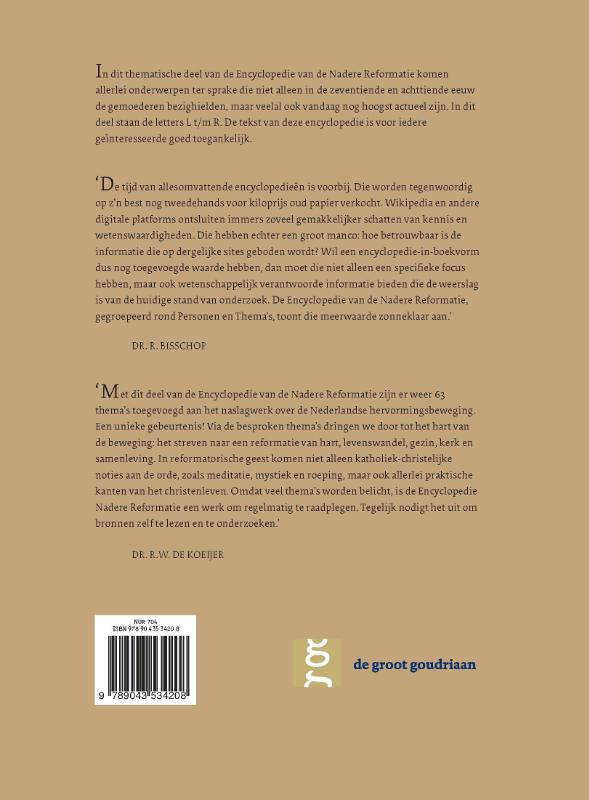 Achterkant van IV