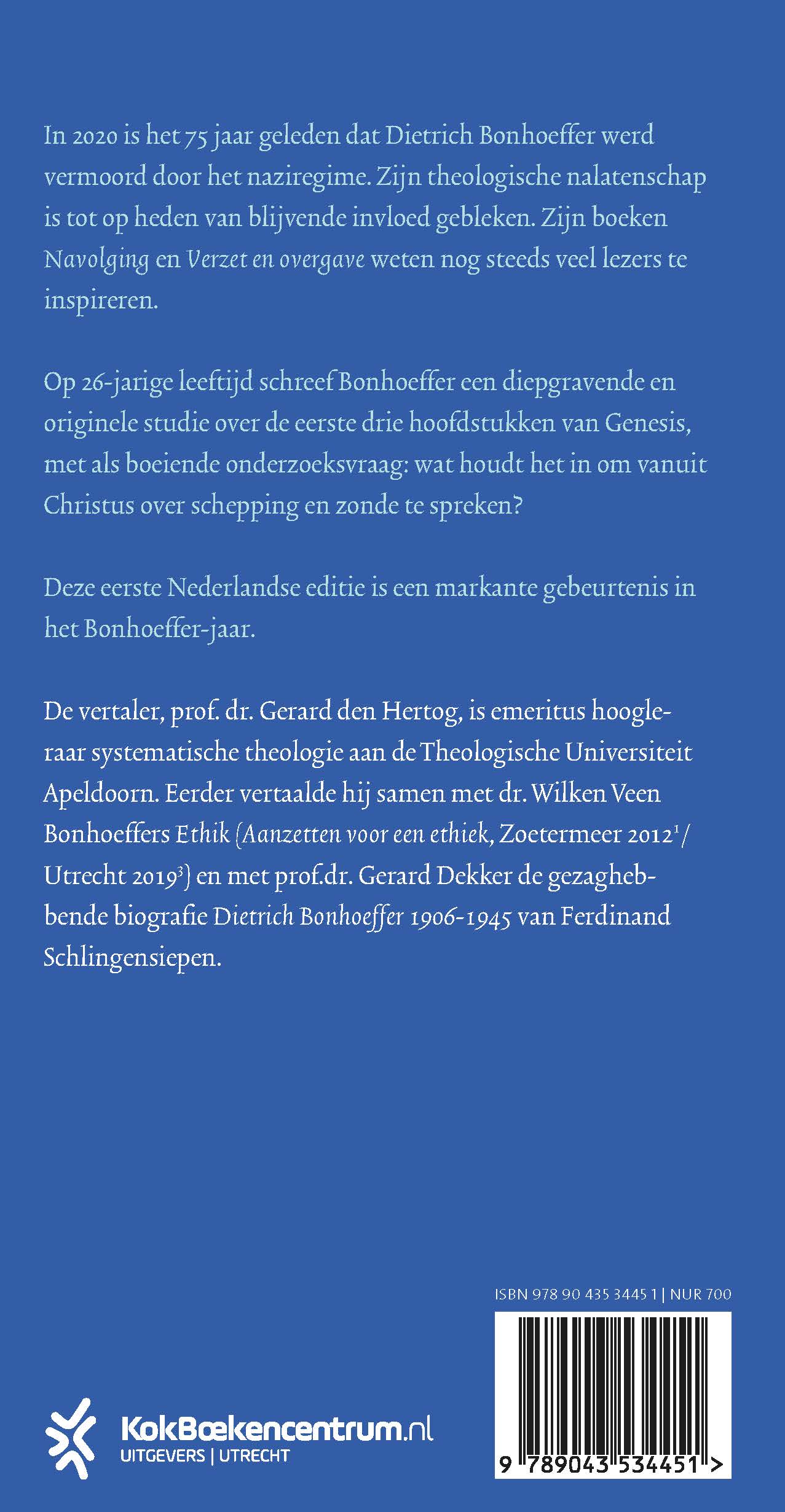 Achterkant van Schepping en val