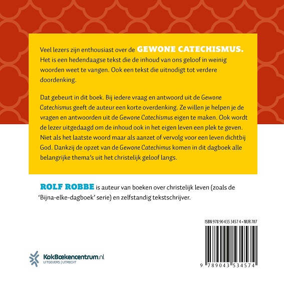 Achterkant van 101 dagenboek